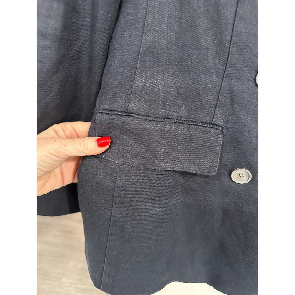 Alex Mill Oversized Linen Blazer Size S - Picture 4 of 8